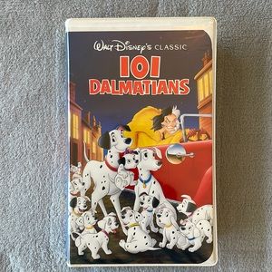 Walt Disney’s 101 Dalmatians VHS Black Diamond Classic.